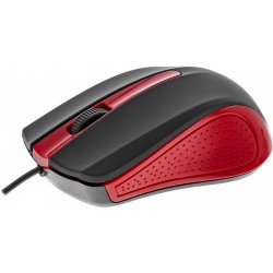 USB-kable mus, 3 knapper, gummieret overflade