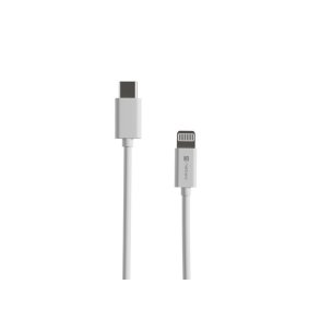 LIGHTNING(M)->USB-C(M) KABEL 1M HVID MFI prat