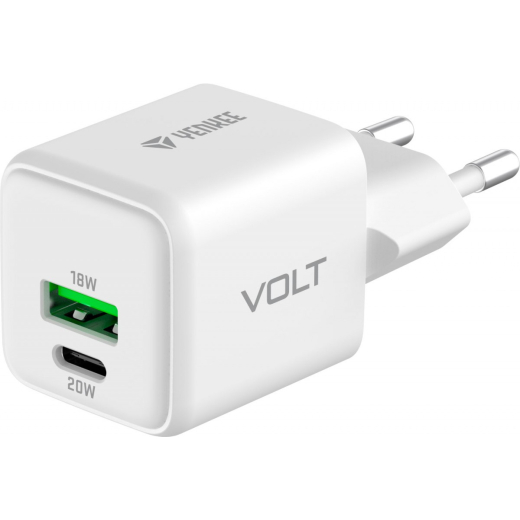 USB C/A v�goplader 20W/18W 3A Power delivery 3.0 QC3.0