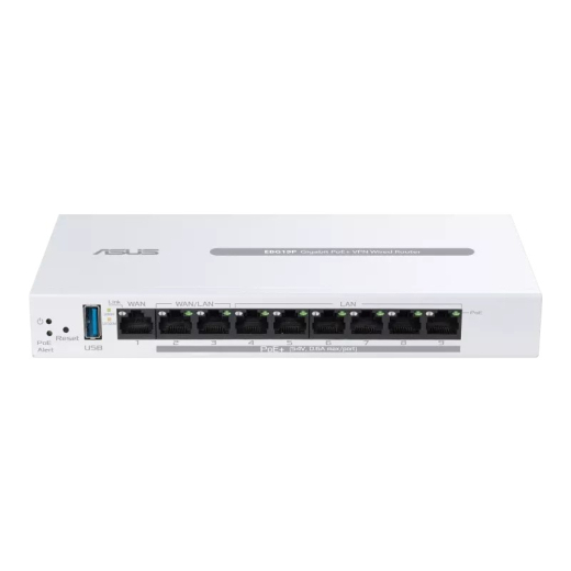 ASUS EBG19 Router VPN PoE+ 9-port