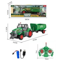 Traktor med trailer R/C