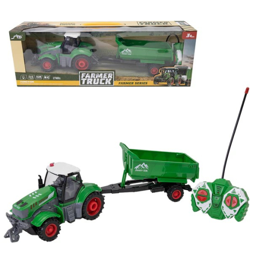 Traktor med trailer R/C