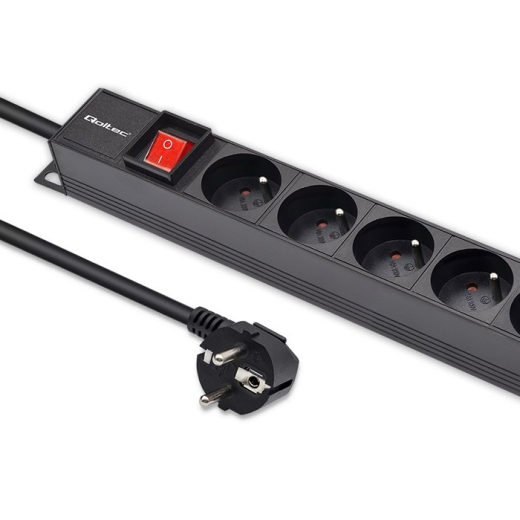 Str�mfordeler til RACK 16A PDU, 16xFRANSK, vertikal