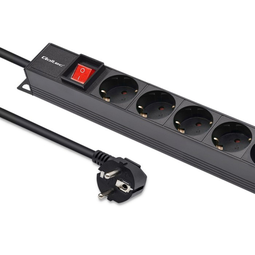 Str�mfordeler til RACK 16A PDU, 16xSCHUKO, vertikal