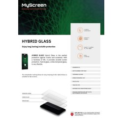 HybridGlass Flexibelt Glas iPhone 15 Plus 6,