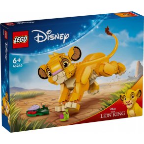 Bricks Disney Classic 43243 Simba L�vernes Konge Cub