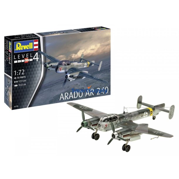 Plastmodel Arado AR-240 1/72