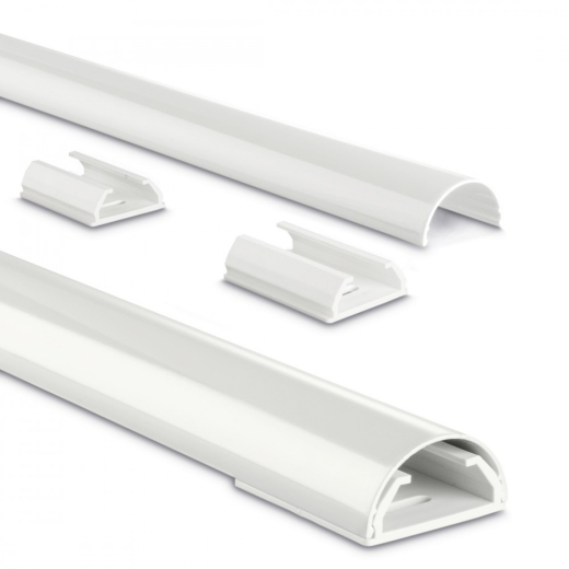 aluminium kabelskakt hvid