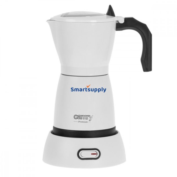 Elektrisk Moka gryde CR 4415 hvid