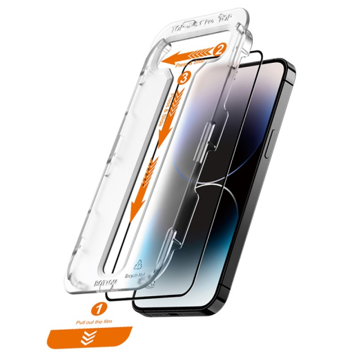 H�rdet glas iPhone 14 Pro (2 stk) EasyS