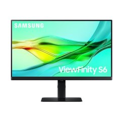 Monitor 24 tommer ViewFinity S60UD IPS 2560x1440 WQHD 16:9 1xHDMI 2xDP(In+Out) 1xUSB-C 90W 3xUSB 3.0 LAN KVM 5ms PinP/PbyP 100Hz HAS+PIV flad 3YOn-Sit