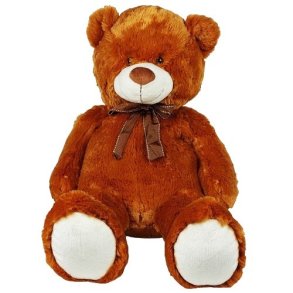 Mascot Plush Teddy Bear med sl�jfe 70 cm brun