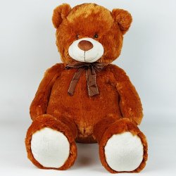 Mascot Plush Teddy Bear med sl�jfe 70 cm brun