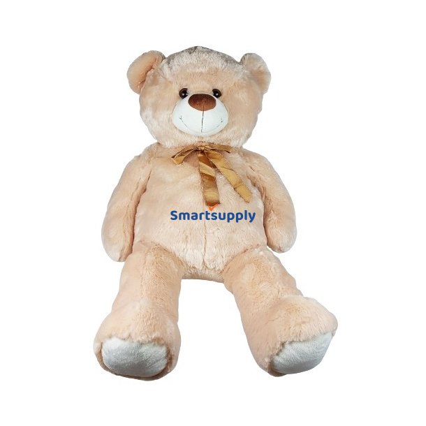 Mascot Plush Teddy Bear med sl�jfe 100 cm beige