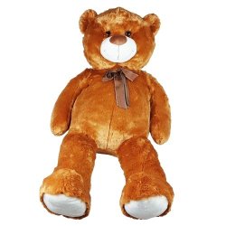 Mascot Plysdyr Teddybj�rn med sl�jfe 100 cm brun