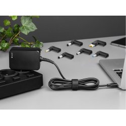 Prime 65W Universel Notebook Str�mforsyning 7-i-1