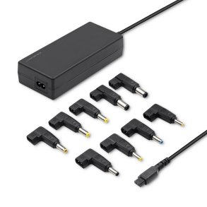 Universal automatisk str�mforsyning, 65W, 8 stik