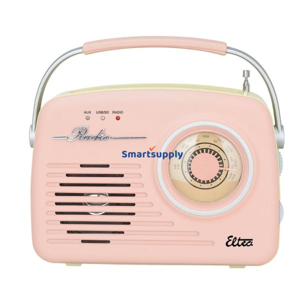 ELTRA Radio LUIZA RETRO SP-11 MP3 USB SD PINK