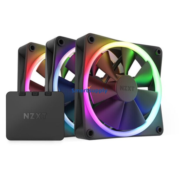 TRIPLE PACK CASE FAN NZXT F120 RGB CONTROLLE