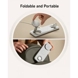 MagGo 3-i-1 Pad 15W Qi2 hvid