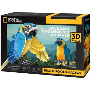 Puzzle 3D 88 dele Bl�hovedede araer