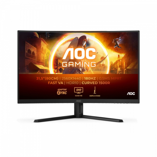 Monitor CQ32G4VE 31,5" Fast VA Curved 180Hz HDMIx2 DP