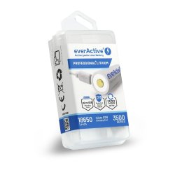 Genopladeligt batteri 18650 3,7V Li-ion 3500 mAh micro USB