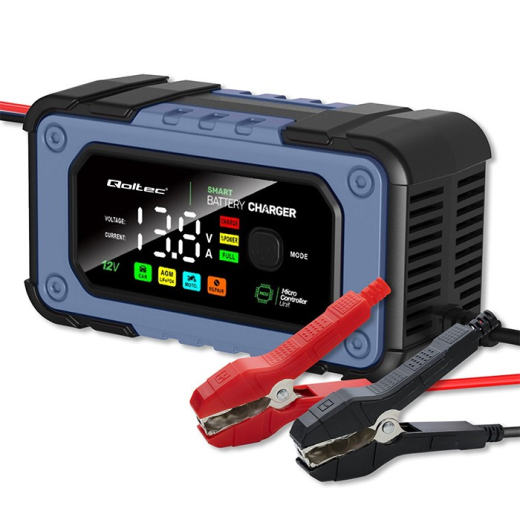 Batterioplader med reparationsfunktion, 12V, 7A