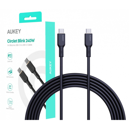 CB-SCC241 Circlet Blink Silikone USB C - USB C | 1m | 5A | 240 W PD | 20V