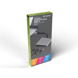 Adapter A-1, USB-C HDMI 4k, USB 3.0, PDW 100W