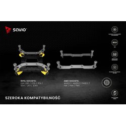 CPU K�ler SAVIO VORTEX X2