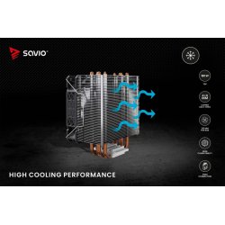 CPU K�ler SAVIO VORTEX X2