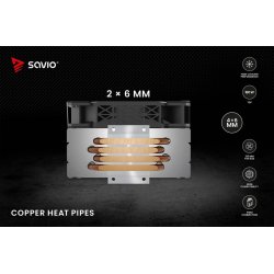 CPU K�ler SAVIO VORTEX X2