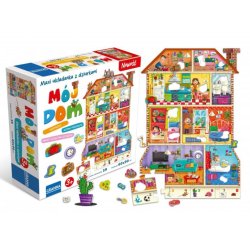 Puzzle Maxi puslespil med huller Mit hus