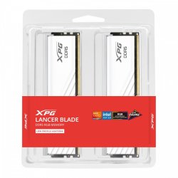 Memory XPG Lancer Blade DDR5 6000 32GB 2x16 CL30 RGB hvid