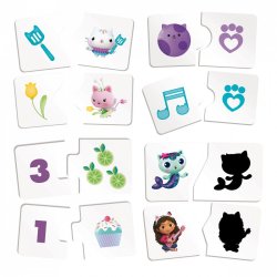 Skrivebord med p�dagogiske spil - Gabbys Dollhouse