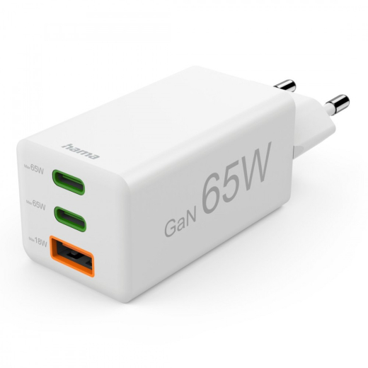 mini oplader 2xUSB-C + 1xA