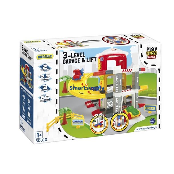 Garage med en lift 3 niveauer