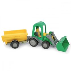 Tractor med trailer Farmer