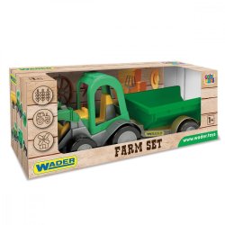 Tractor med trailer Farmer