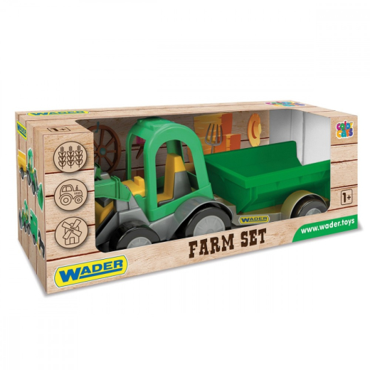 Tractor med trailer Farmer
