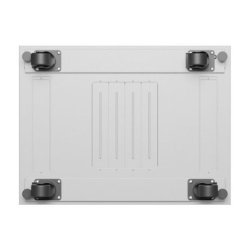 St�ende rack skab 19 22U 600x800 gr� glasd�re LCD flack pack