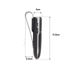 Tr�dl�s H�ndfri S�t Visor Klemme P� AC480