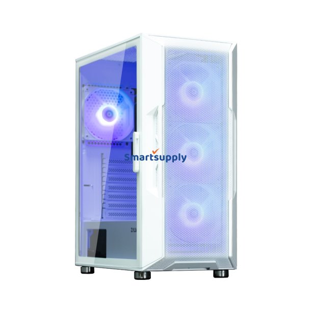 Case I3 Neo ATX Mid Tower Hvid ARGB ventilator x4