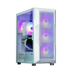 Case I3 Neo ATX Mid Tower Hvid ARGB ventilator x4