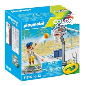 S�t med figurer Color 71516 Skater med basketball