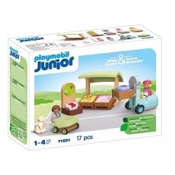 S�t med figurer Junior 71691 �kologisk bod med gaffeltruck