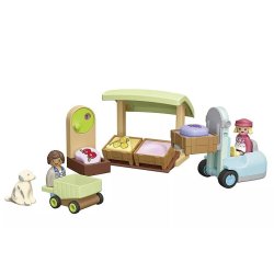 S�t med figurer Junior 71691 �kologisk bod med gaffeltruck