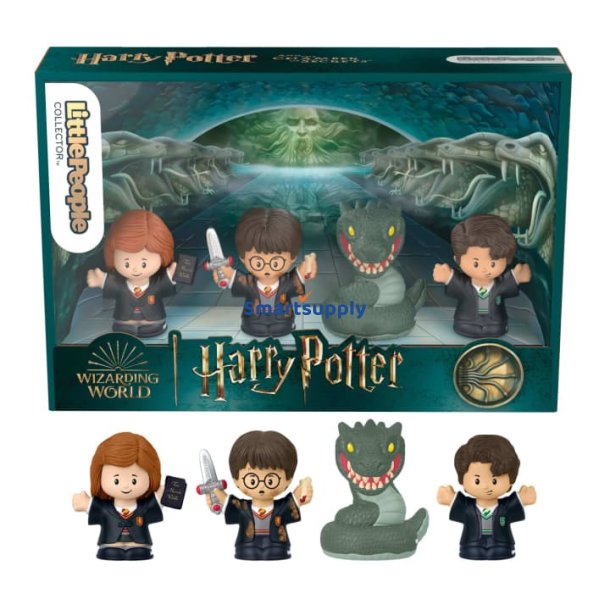 Figurer s�t Little People Collector Harry Potter Og Hemmelighedernes Kammer