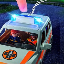 Figurer s�t City Life 71037 Alarml�gebil med lys & lyd